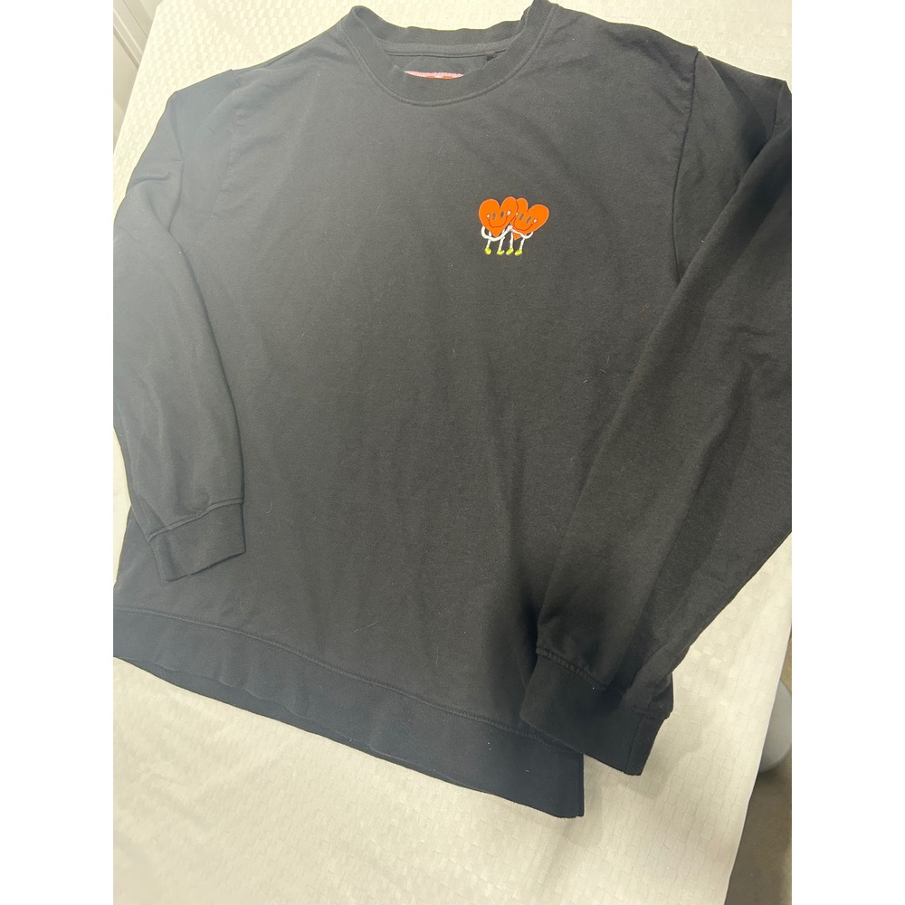 JZD Abracemos Nuestra Identidad Black Graphic Sweatshirt‎ Crewneck XS